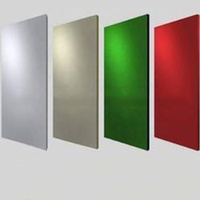 Panneau Sandwich résistant au feu panneau Composite en aluminium PE PVDF revêtement de bâtiment ignifuge