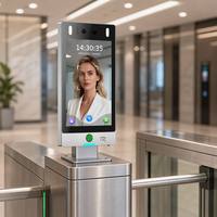 Dispositivo de Control de Acceso y Asistencia con Reconocimiento Facial por Luz Visible, Huella Dactilar, RFID, WiFi y Software de Gestión en la Nube