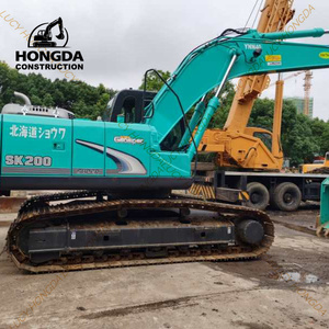 Excavateur moyen Kobelco SK200 20 tonnes d'occasion à vendre - Product Image 1