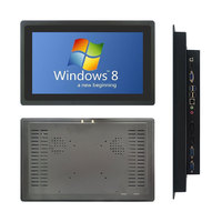 Panel PC Industrial XINWEI de 15/17/19 Pulgadas con Pantalla Táctil Capacitiva Integrada de 10 Puntos, IP65, Linux/Ubuntu/Android/Win OS, Sin Ventilador