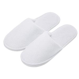 Chaussons jetables de luxe en peluche pour salon de beauté et hôtel, personnalisables avec logo, vente en gros, pour spa et hôtel - Product Image 1