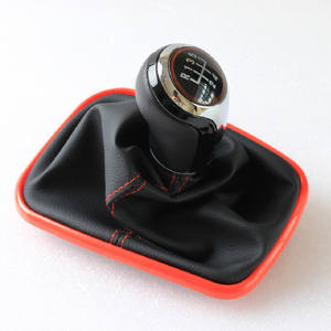 Perilla de palanca de cambios roja para coche, pomo de 5 /6 velocidades de 12mm para VW BORA JETTA 4 <span class=keywords><strong>GOlf</strong></span> 4 MK4 <span class=keywords><strong>1998</strong></span> 1999 2000 2001 2002 2003 2004 2005 2006 - Product Image 3