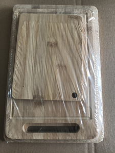 Tagliere in legno di bambù da cucina tagliere Double-face disponibili tavole di legno spesse per cucina e sala da pranzo - Product Image 6