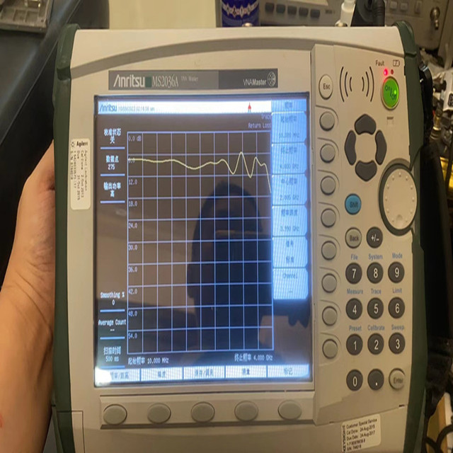 Anritsu MS2036A Handheld Vector Network Analyzer And Spectrum Analysis General Purpose