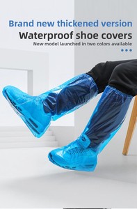 Capa de Bota Descartável Impermeável para Exterior, Capa de Sapato de Chuva de Tubo Longo em <span class=keywords><strong>PE</strong></span>, Capa para Botas de Criação de Gado - Product Image 2