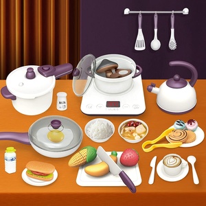 Jeu de simulation de luxe pour enfants, <span class=keywords><strong>mini</strong></span> simulation rose, jouets de <span class=keywords><strong>cuisine</strong></span> pour enfants, ensemble de jouets de <span class=keywords><strong>cuisine</strong></span> pour filles - Product Image 5
