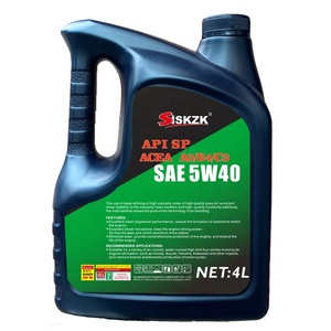 Huile moteur <span class=keywords><strong>Valvoline</strong></span> API SP SAE 20W-50 ACEA, huile de base jaune/rouge pour véhicules à essence, emballage 4L*4PCS, certifié MSDS - Product Image 4