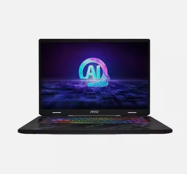 MSl Pulse 17 AI 2024 17inch Ultra9-185H RTX4060 16GB+1TB 2.5K 240Hz Gaming Laptop PC Win11 Game Design Student Netbook