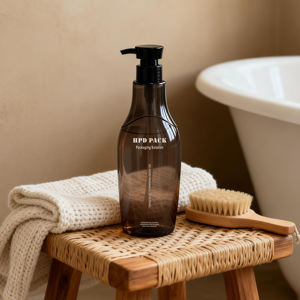 100% перерабатываемая ПЭТ-упаковка класса люкс для косметики: флаконы для лосьона, средств для умывания лица и тела, оптовые пустые ПЭТ-бутылки для шампуня - Product Image 4