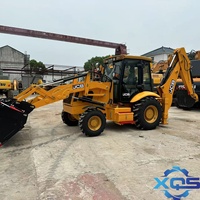Chargeuse-pelleteuse JCB 3CX d'occasion en bon état, Shandong, charge nominale 1 tonne, moteur 63 kW, roulement moteur de haute qualité, construction testée