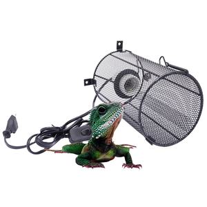 Black rettile Metal Heater Lamp Guard Protector Mesh <span class=keywords><strong>Cage</strong></span> Light Bulb Protector Enclosure <span class=keywords><strong>Heat</strong></span> Safety Metal Mesh Lamp Cover - Product Image 2