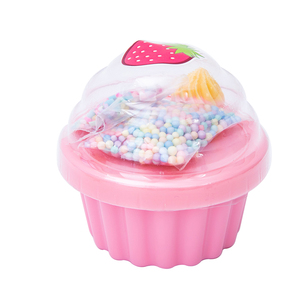 2024 unisex cupcake loạt DIY Slime với hương thơm Puff Slime trong hộp hiển thị cho vui - Product Image 3