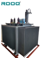 Transformateur de distribution triphasé à bain d'huile 50 kVA 500 kVA 630 kVA, entrée 11 kV/22 kV, sortie 0,4 kV 480 V, avec certificat CE ISO