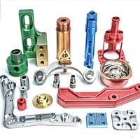 Pièces en aluminium anodisé de haute qualité, colorées, services de traitement des métaux sur mesure pour les applications d'équipements industriels