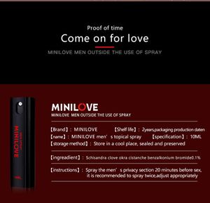 MINILOVE Spray Retardante Herbal para Hombres, Suministros Sexuales, Aceite Esencial para Mejorar el Rendimiento Masculino, Mayor Duración - Product Image 4