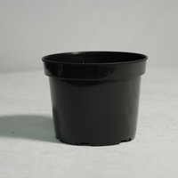 Pot de fleurs rond souple en plastique léger à suspendre, avec trous de drainage, en PP écologique pour pépinière