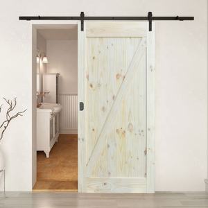 <span class=keywords><strong>Kit</strong></span> de dérivation coulissante à voie unique <span class=keywords><strong>pas</strong></span> <span class=keywords><strong>cher</strong></span> quincaillerie de porte de grange en acier inoxydable - Product Image 2