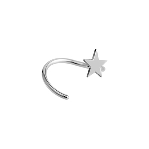 Atacado Aberto Ajustável Nariz Anéis para As Mulheres <span class=keywords><strong>Dainty</strong></span> Copper Silver Color Aço Inoxidável Nariz Parafuso - Product Image 5