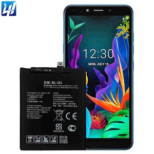 Batteria Ricaricabile Originale BL-O1 per <span class=keywords><strong>LG</strong></span> K20 2019 <span class=keywords><strong>K8</strong></span> + LM-X120EMW 3000mAh 3.84V - Product Image 5