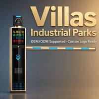 Portail de stationnement intelligent ANPR avec moteur 150W et protection IP67 pour l'entrée des véhicules dans les villas et les parcs industriels