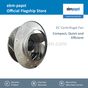 Ventilateur centrifuge de refroidissement pour climatiseur et purificateur d'air ebmpapst R3G450-AG33-01 400VAC 1000W 1550RPM 1.85A 450mm IP54 ODM OEM à roulement à billes - Product Image 2