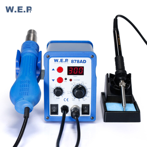 2 en 1 WEP 878AD chauffage machine à <span class=keywords><strong>souder</strong></span> <span class=keywords><strong>poste</strong></span> de reprise de soudage - Product Image 2