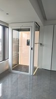 Kommerzieller Hausaufzug für 4 Personen, 400 kg Traktions-Personenaufzug, 3-stöckiger Wohnaufzug