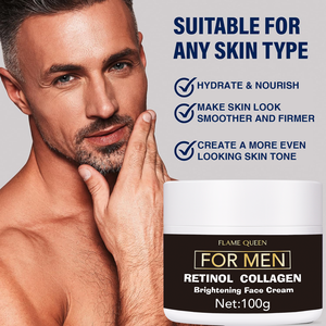 Crème hydratante naturelle bio pour le <span class=keywords><strong>visage</strong></span> jour et nuit au rétinol et au collagène Crème hydratante pour le <span class=keywords><strong>visage</strong></span> pour <span class=keywords><strong>homme</strong></span> - Product Image 6