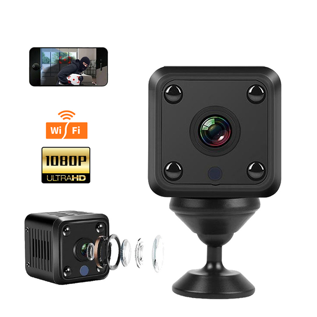 Motion Detection Very Small Size Camera Wifi Hd 1080P 4K Camera Mini Security Small Cctv Camera