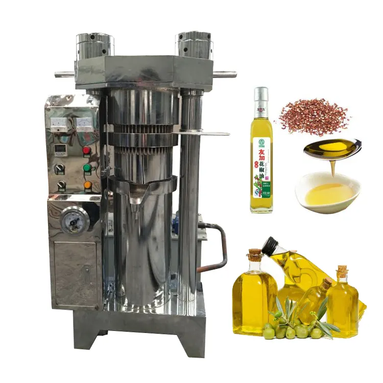 Hydraulic Cold Oil Extraction Avocado Oil Press Machine For Sale In Good Price