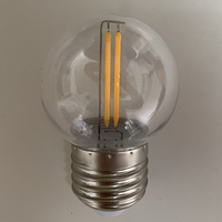 E26 E27 B22 1W 2W Kunststoffs chale LED-Glühlampe PC Mini-Kugel Vintage Edison Dimmbare Lichter LED-Glühbirnen G45