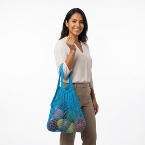 Custom Reusable <b>Mesh</b> <b>Bags</b> Manufacturer Wholesale Printed Net Pouches for Brand Packaging - Product Image 1