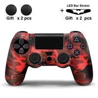 Coque de protection personnalisée tendance pour manette de jeu, protection de remplacement, coque en silicone souple au toucher pour manette PS4 Slim