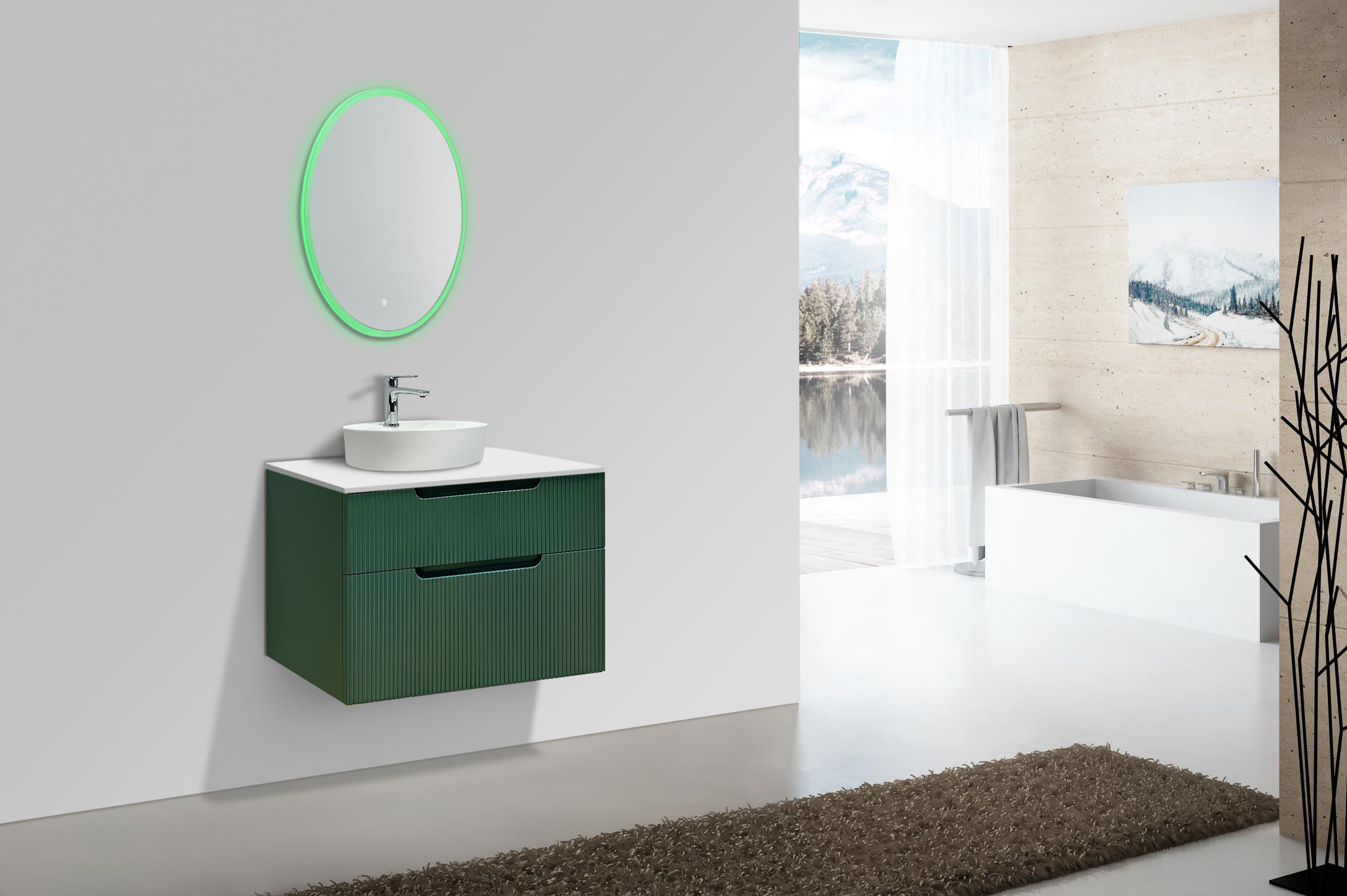 Painting colors in Green