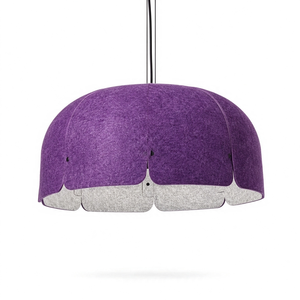<span class=keywords><strong>Pannelli</strong></span> Sospesi Acustici a Cupola Festonata in Poliestere Stampato con Rivetti, Paralume a Sospensione, Fabbrica OEM - Product Image 2