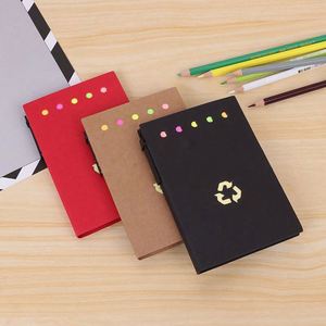 Wholesale Foil Hot Stamp Printing Logo Promo Business Gift Notebooks Hard Pu Leather Cover Notebook - Product Image 6
