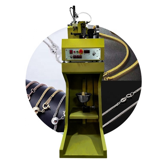 Chopin Spiga Chain Necklace Making Machine Production Line