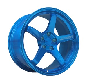 Cerchi in Alluminio Forgiato Personalizzati 18 19 20 21 22 Pollici 5x100 5x112 5x114.3 5x120 a Cinque o Sei Razze per Auto Passeggeri - Product Image 1