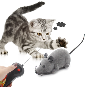 Hot điện điều khiển từ xa mèo tương tác sang trọng Chuột đồ chơi vật nuôi thông minh Mèo đồ chơi trong nhà Mèo - Product Image 1