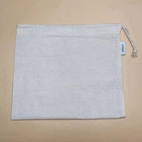 Sac à poussière en coton biologique, emballage en coton avec cordon, grands sacs et cadeaux, vente en gros, collection 2020