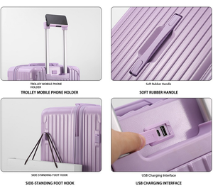 Maleta con Ruedas de Gran Capacidad y 30 Pulgadas, Resistente y Duradera, con Candado TSA, Juego de Maletas Unisex, Logotipo Personalizado - Product Image 3