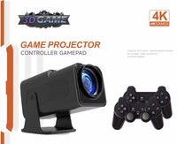 2024 Hot Mini Smart Game F600 Projecteur 32GB Jeux APP Télécharger Wifi Sans Fil Home Cinéma PK HY320 4K Portable Mini Projecteur