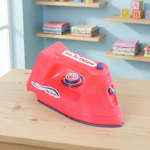 Plastic Model Toy Kids Clothes Iron Pretend Play Home Appliance Role Play <b>Mesh</b> Packed - Product Image 3