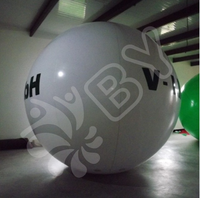 Ballon gonflable à promotion extérieure pour la publicité dans le ciel Grand ballon à hélium gonflable géant avec logo personnalisé