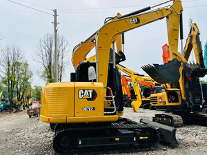รถขุดตีนตะขาบขนาดเล็ก CAT 307E2 มือสอง น้ำหนัก 6.9 ตัน นำเข้าจากญี่ปุ่น ชั่วโมงการทำงานต่ำ เหมาะสำหรับงานเทศบาล - Product Image 4