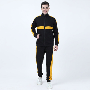Conjunto Deportivo de Entrenamiento Ajustado, Ropa Deportiva de Invierno, Conjunto Deportivo de 2 Piezas para Hombre, Chándal Informal de Invierno para Hombre - Product Image 1