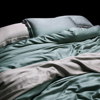 Parure de lit en lyocell Tencel 100%, housse de couette