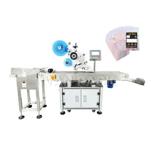 MT-832 Fully Automatic Flat Plane Labeling Machine Paper Card Box Paging Labeling Machine