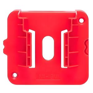 M1 18V Battery Holder Wall Mount Base <b>Plastic</b> Compatible With Milwaukee Power Tool Accessories - Product Image 5