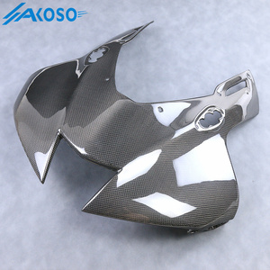 AKOSO Carénage de capot de phare supérieur en fibre de carbone pour Honda CBR1000RR-R <span class=keywords><strong>2021</strong></span> 2022 2023 2024 - Product Image 3